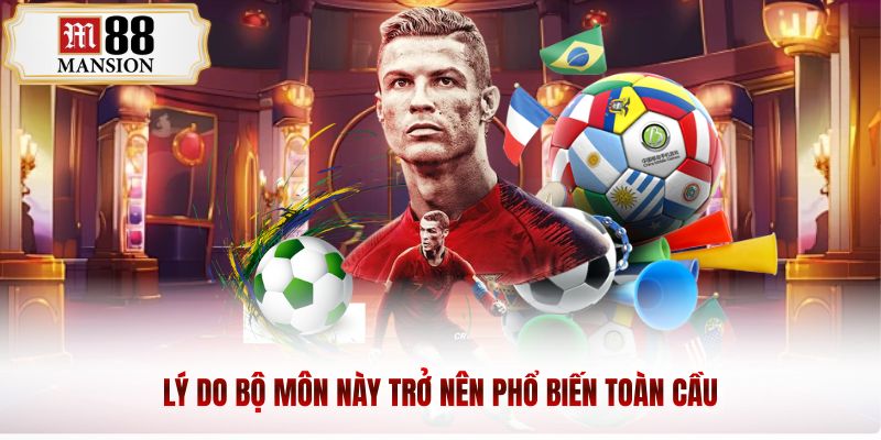 Lý do bộ môn này trở nên phổ biến toàn cầu